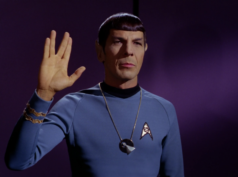 Star Trek blaue Uniform