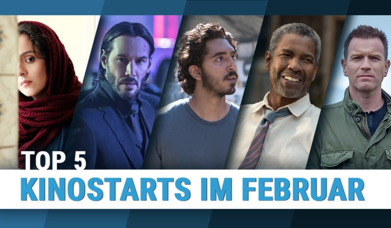 Titelbild Kinostarts Februar 2017 Titelbild für die Topliste "Top 5 Kinostarts Februar 2017" von 4001Reviews
