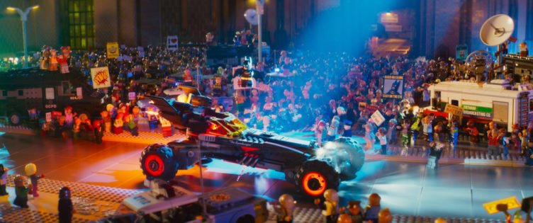 Die bunte Lego Welt Gothams in The Lego Batman Movie