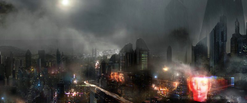 Concept Art der Megacity Los Angeles für den Film Blade Runner 2049.jpg