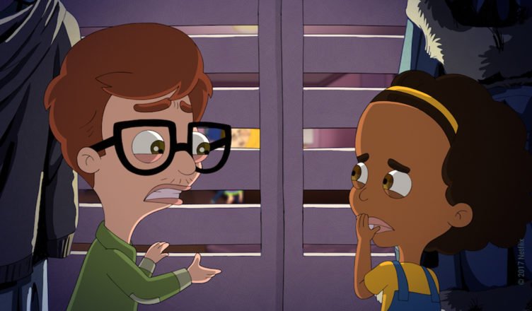 Zwei Charaktere aus Big Mouth Staffel 1