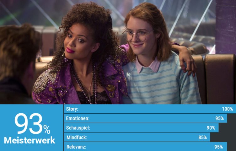 Mackenzie Davis und Gugu Mbatha-Raw in Black Mirror Staffel 3 Episode San Junipero