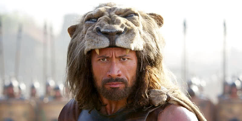 The Rock als Hercules.