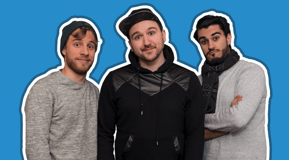 Sandro Trotta, Nono Weinzierl und Keyvan Az die Gründer von 4001Reviews.png