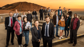 Titelbild für Kritik Broadchurch Staffel 3 mit dem kompletten Haupt-Cast