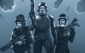 Titelbild für Kritik The Expanse Staffel 3 mit Steven Strait und seiner Crew in Raumanzügen