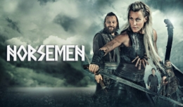 Titelbild für Kritik Norsemen Staffel 2 mit Frøya und Orm.