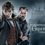 Poster mit Eddie Redmayne, Johnny Depp und Jude Law zu Phantastische Tierwesen 2 Grindelwalds Verbrechen