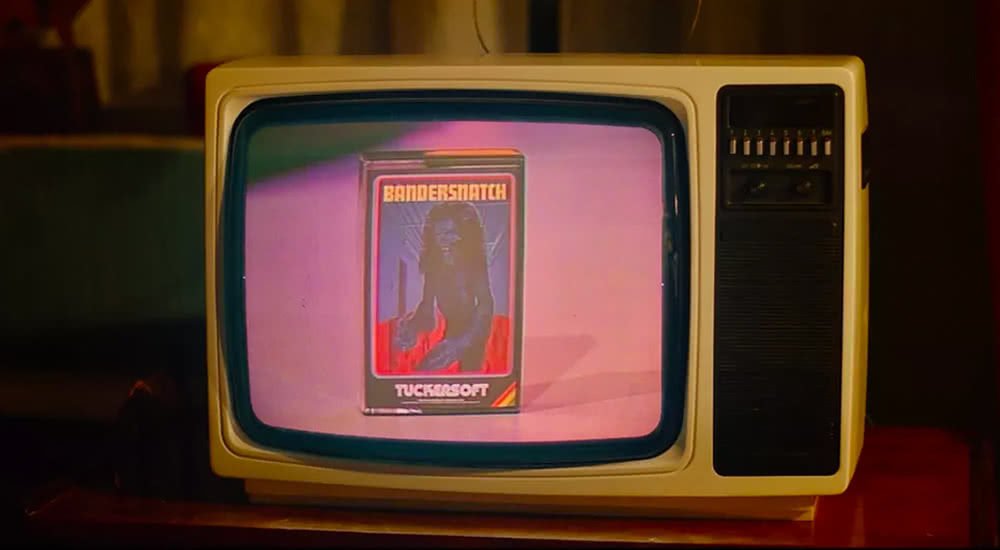Retro Fernseher in Black Mirror Bandersnatch