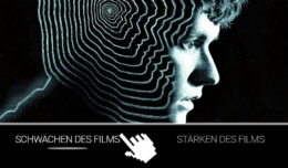 Labyrinth-Muster auf dem Kopf von Stefan Butler gespielt von Fionn Whitehead im interaktiven Film Black Mirror: Bandersnatch