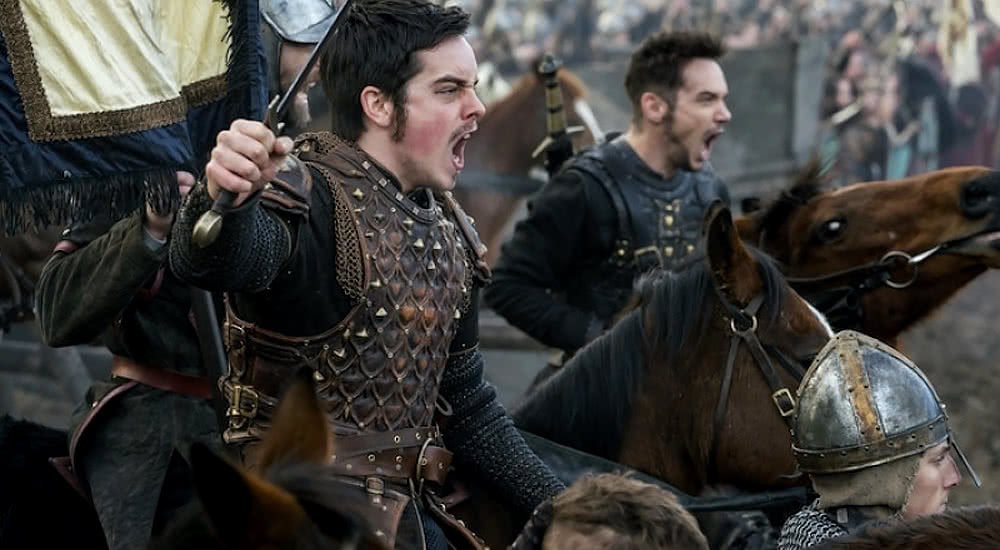 Ferdia Walsh-Peelo als König Alfred in Vikings Staffel 5