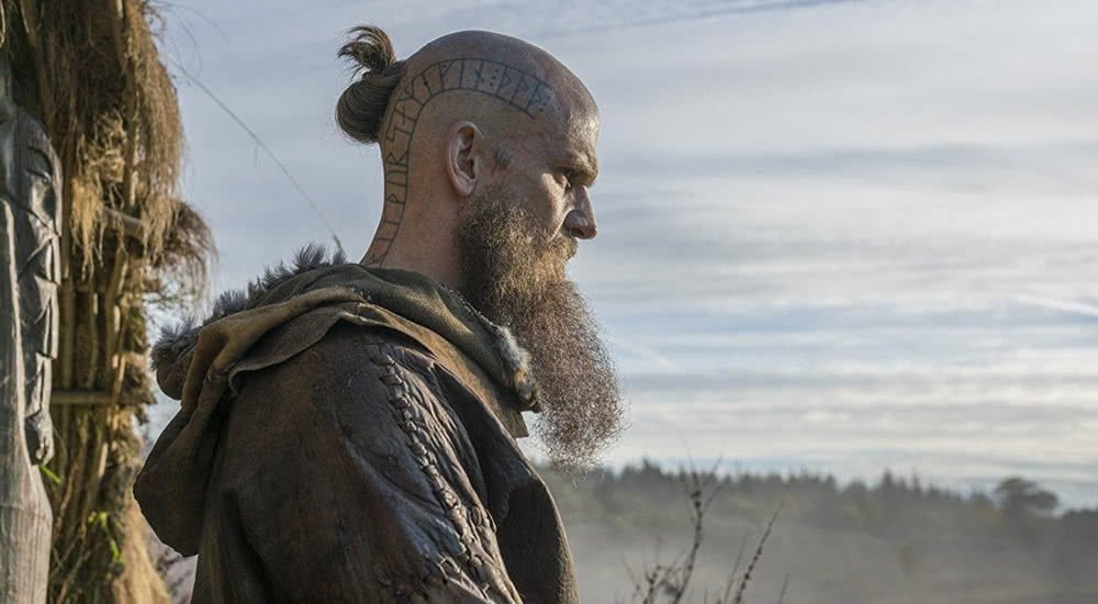 Gustaf Skarsgård als Rollo in Vikings Staffel 5