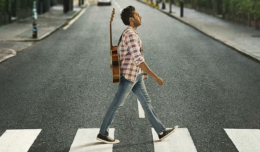 Poster für Yesterday auf der Abbey Road mit Himesh Patel
