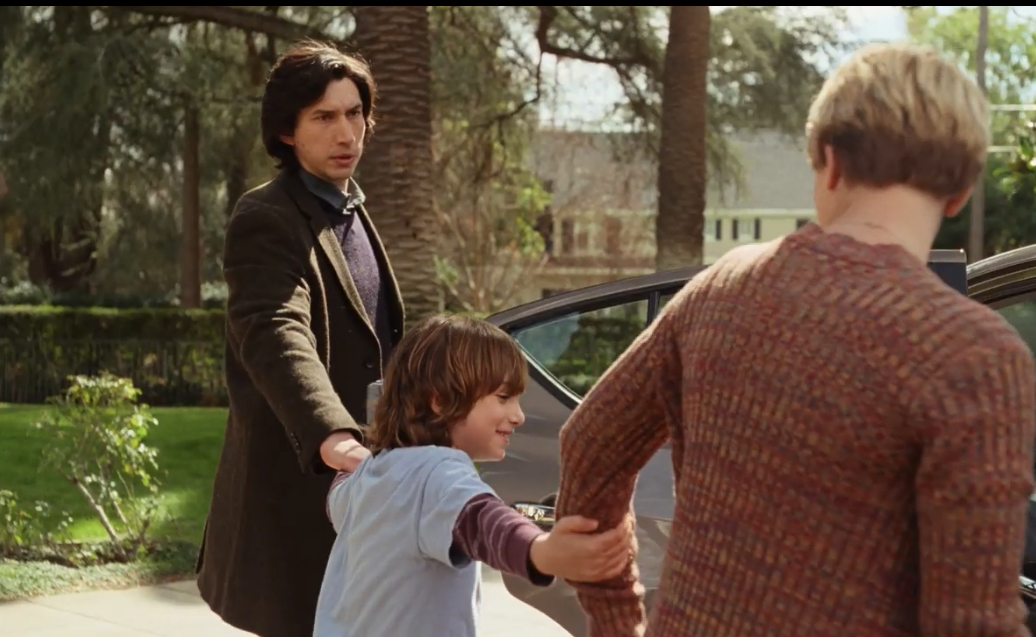 Scarlett Johansson, Adam Driver und Azhy Robertson in Marriage Story