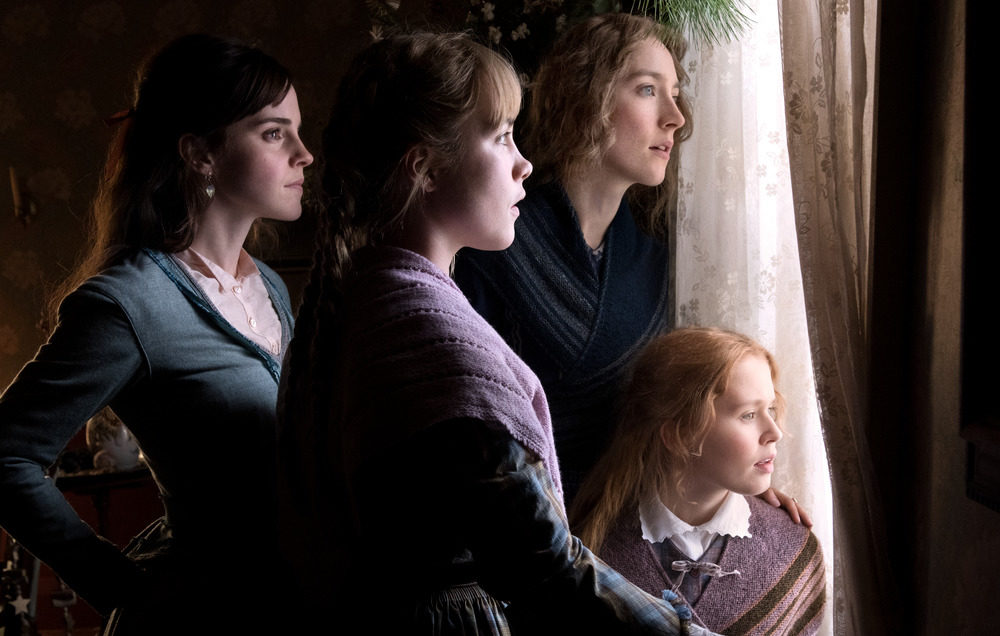 Emma Watson, Florence Pugh, Saoirse Ronan und Eliza Scanlen in Little Women