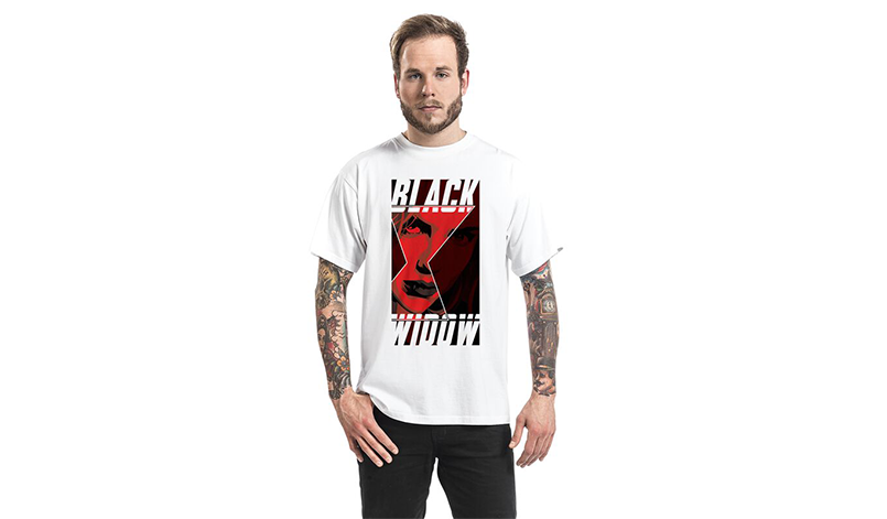 Emp Shirt Black Widow Weiß Männer