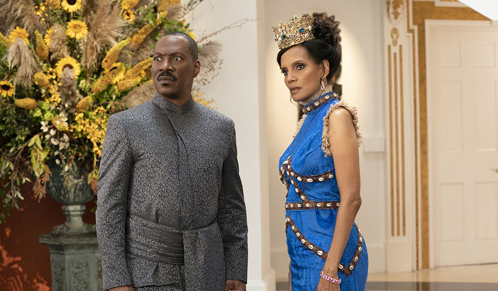 Eddie Murphy und Shari Headley in Der Prinz aus Zamunda 2.
