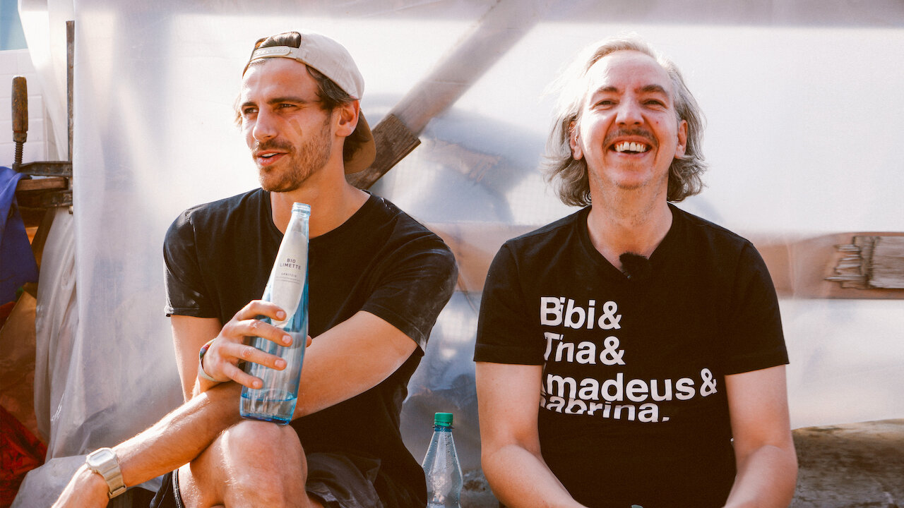 Fynn Kliemann und Olli Schulz in Das Hausboot